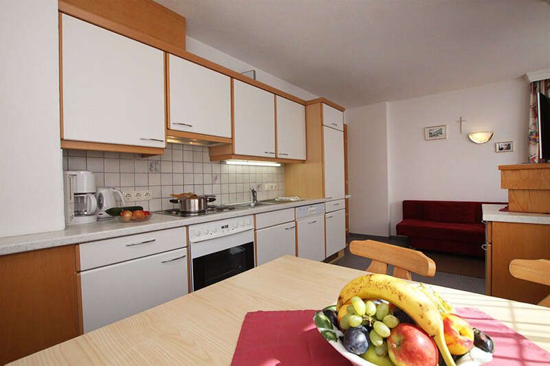 Apartment for 4-5 people with kitchen Haus Niederhof Kappl