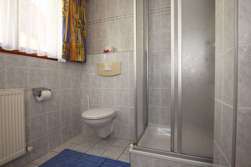 Appartement 4-5 Personen Dusche Haus Niederhof Tirol