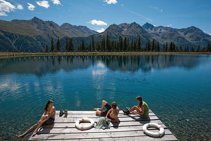 Schwimmen Kappl Tirol